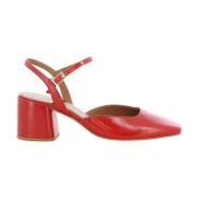 Rode Damesschoenen Elegante Stijl Angel Alarcon , Red , Dames