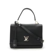 Pre-owned Leather louis-vuitton-bags Louis Vuitton Vintage , Black , D...