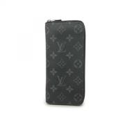 Pre-owned Canvas wallets Louis Vuitton Vintage , Black , Heren