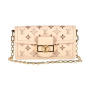 Leather louis-vuitton-bags Louis Vuitton , Beige , Dames