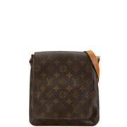 Pre-owned Leather louis-vuitton-bags Louis Vuitton Vintage , Brown , D...