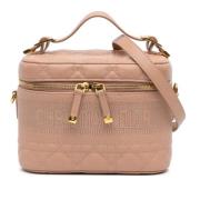 Pre-owned Leather dior-bags Dior Vintage , Pink , Dames