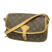 Pre-owned Canvas louis-vuitton-bags Louis Vuitton Vintage , Brown , Da...