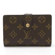 Pre-owned Canvas wallets Louis Vuitton Vintage , Brown , Dames