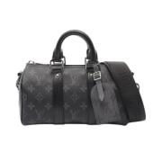 Pre-owned Canvas louis-vuitton-bags Louis Vuitton Vintage , Gray , Dam...