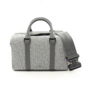 Pre-owned Leather dior-bags Dior Vintage , Gray , Dames