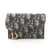 Pre-owned Canvas wallets Dior Vintage , Multicolor , Dames