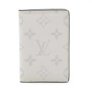 Pre-owned Canvas wallets Louis Vuitton Vintage , Gray , Heren