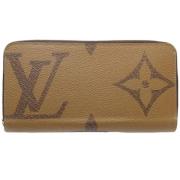 Pre-owned Canvas wallets Louis Vuitton Vintage , Brown , Dames