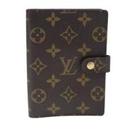 Pre-owned Canvas home-office Louis Vuitton Vintage , Brown , Dames