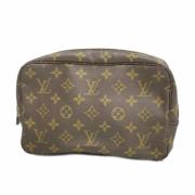 Pre-owned Fabric clutches Louis Vuitton Vintage , Brown , Dames