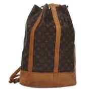 Pre-owned Canvas louis-vuitton-bags Louis Vuitton Vintage , Brown , Da...