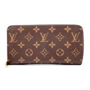 Pre-owned Canvas wallets Louis Vuitton Vintage , Brown , Dames