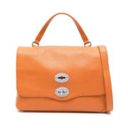 Oranje Draaisluiting Handtas Zanellato , Orange , Dames