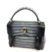 Pre-owned Canvas handbags Yves Saint Laurent Vintage , Black , Dames