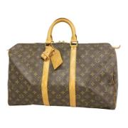 Pre-owned Canvas louis-vuitton-bags Louis Vuitton Vintage , Brown , Da...