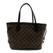 Pre-owned Canvas totes Louis Vuitton Vintage , Brown , Dames