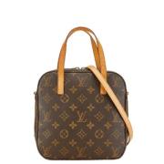 Pre-owned Leather handbags Louis Vuitton Vintage , Brown , Dames