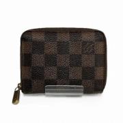 Pre-owned Canvas wallets Louis Vuitton Vintage , Brown , Dames