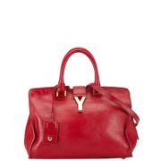 Pre-owned Leather handbags Saint Laurent Vintage , Red , Dames