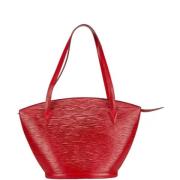 Pre-owned Leather louis-vuitton-bags Louis Vuitton Vintage , Red , Dam...