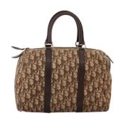 Pre-owned Canvas dior-bags Dior Vintage , Brown , Dames