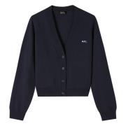 Elegant Josephine Cardigan A.p.c. , Blue , Dames