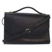 Pre-owned Leather dior-bags Dior Vintage , Black , Dames