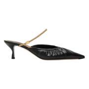 Lage Hak Kitten Pumps Fendi , Black , Dames