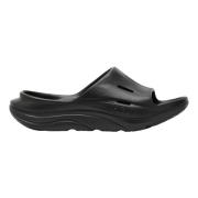 Recovery Slide Sandalen Hoka One One , Black , Heren