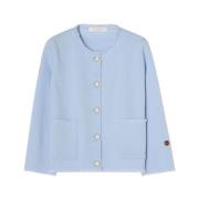 Linn Jacket Ice Blue Busnel , Blue , Dames