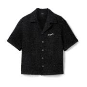 Boucle Shirt Axel Arigato , Black , Heren