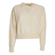 Kasjmier Ribtrui Bianco Polo Ralph Lauren , Beige , Dames