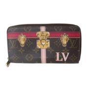 Pre-owned Fabric wallets Louis Vuitton Vintage , Brown , Dames