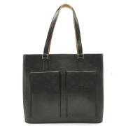 Pre-owned Leather louis-vuitton-bags Louis Vuitton Vintage , Black , D...