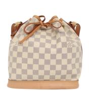 Pre-owned Canvas louis-vuitton-bags Louis Vuitton Vintage , White , Da...