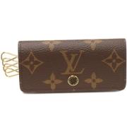 Pre-owned Canvas key-holders Louis Vuitton Vintage , Brown , Dames