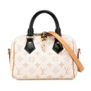 Pre-owned Canvas louis-vuitton-bags Louis Vuitton Vintage , Beige , Da...