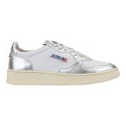 Leren Vetersneakers Autry , White , Heren