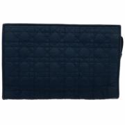 Pre-owned Fabric clutches Dior Vintage , Black , Dames