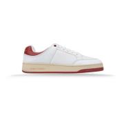 Leren Vetersneakers Saint Laurent , White , Heren