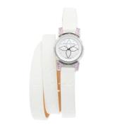 Pre-owned Glass watches Louis Vuitton Vintage , White , Dames