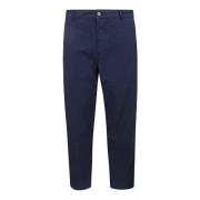 Katoenen Militaire Chino Broek Universal Works , Blue , Heren