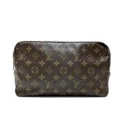 Pre-owned Canvas louis-vuitton-bags Louis Vuitton Vintage , Brown , Da...