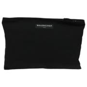 Pre-owned Canvas clutches Balenciaga Vintage , Black , Dames