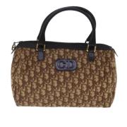 Pre-owned Canvas dior-bags Dior Vintage , Beige , Dames