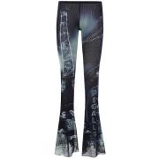 Gedrukte Mesh Flare Broek Jean Paul Gaultier , Multicolor , Dames