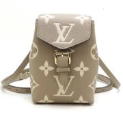 Pre-owned Canvas louis-vuitton-bags Louis Vuitton Vintage , Gray , Dam...