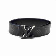 Pre-owned Canvas belts Louis Vuitton Vintage , Black , Dames