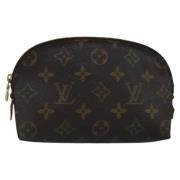 Pre-owned Canvas pouches Louis Vuitton Vintage , Brown , Dames